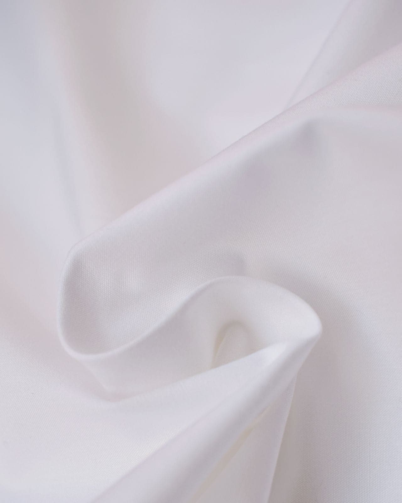 White Concealed Placket Cotton Shirt