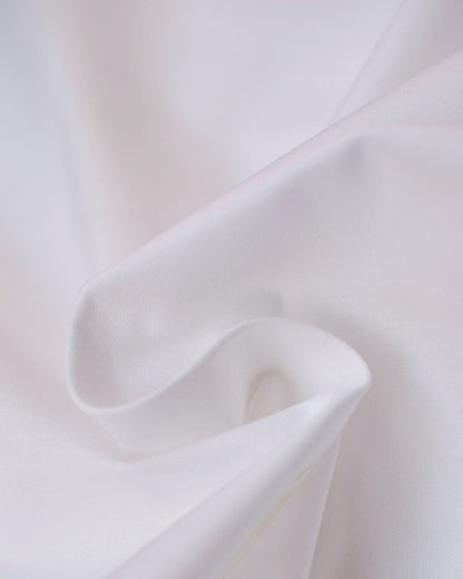White French Placket Cotton Shirt